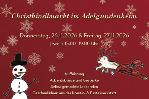 Christkindlmarkt im Adelgundenheim